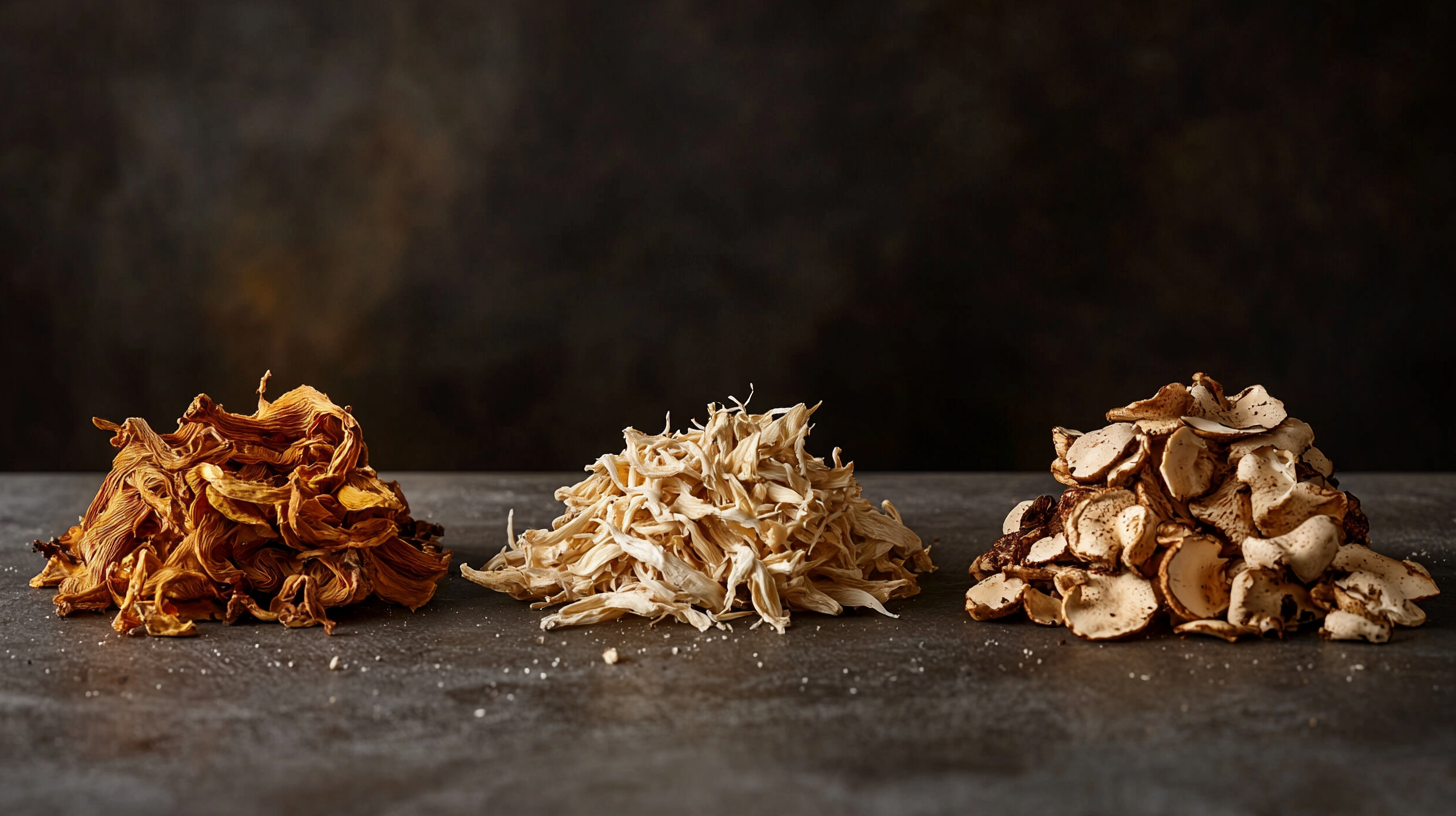 פטריות מרפא לכלבים קורדיספס ריישי ורעמת האריה