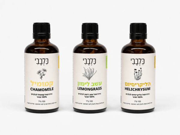 מארז הידרוסולים עזרה ראשונה לכלבים